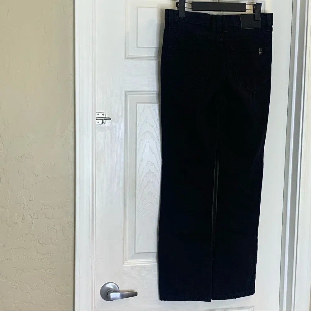 Buffalo David Bitton Evan Slim Fit Jeans Black Size 14